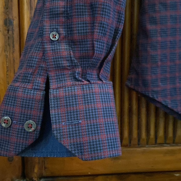 Bugatchi Men’s Long Sleeved Shirt - Picture 8 of 14